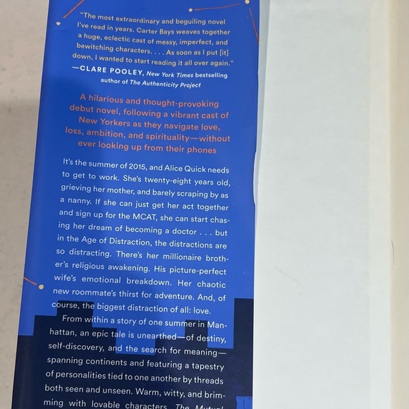 The Mutual Friend by Carter Bays Hardcover - Picture 3 of 3